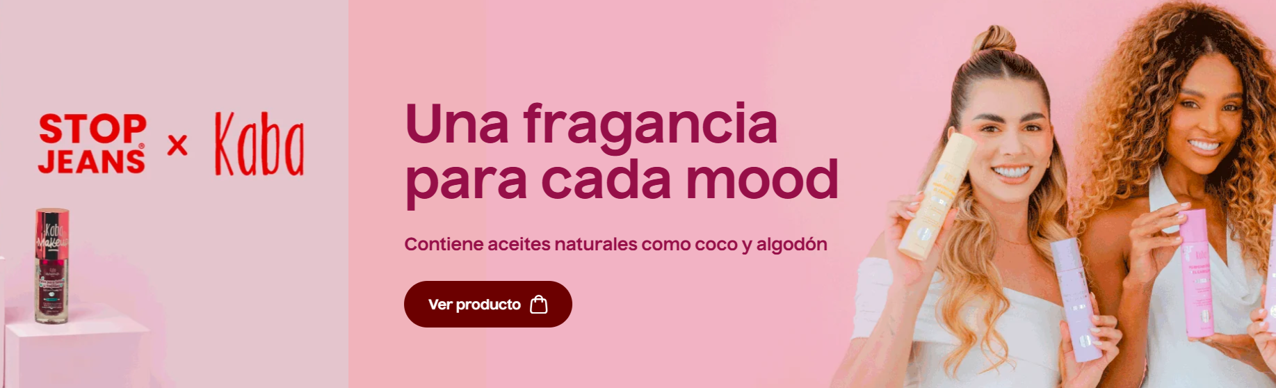 Campaña Kaba x Stop Jeans: una fragancia para cada mood