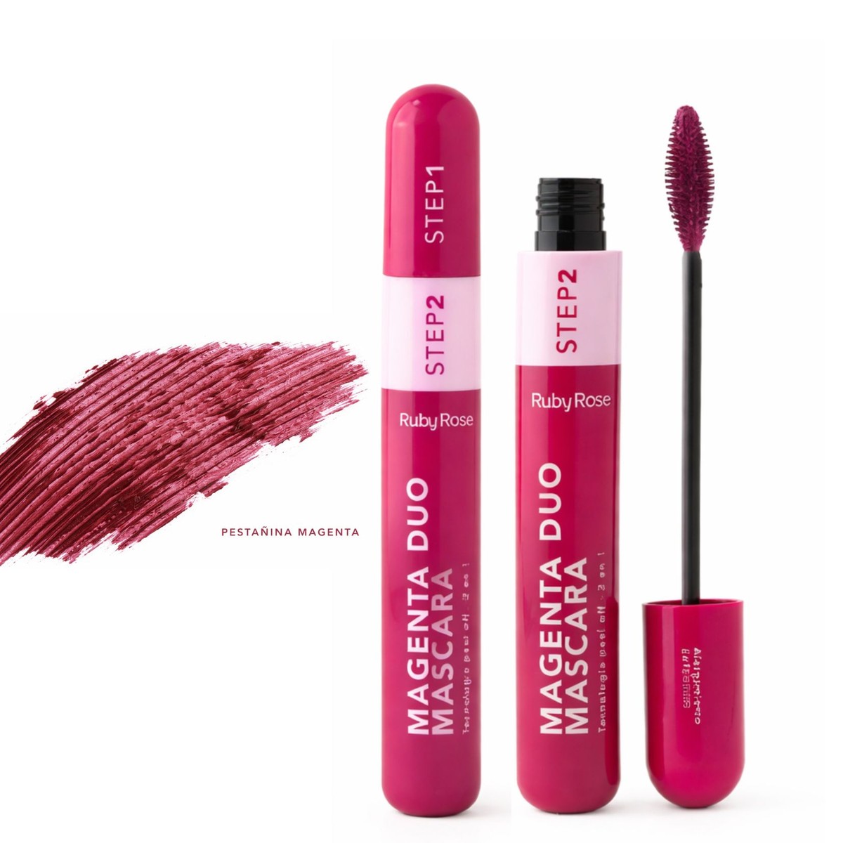 Magenta máscara de volumen y longitud Ruby Rose 5.3 ml